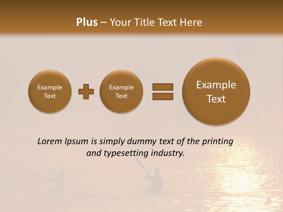 Kayaking PowerPoint Template