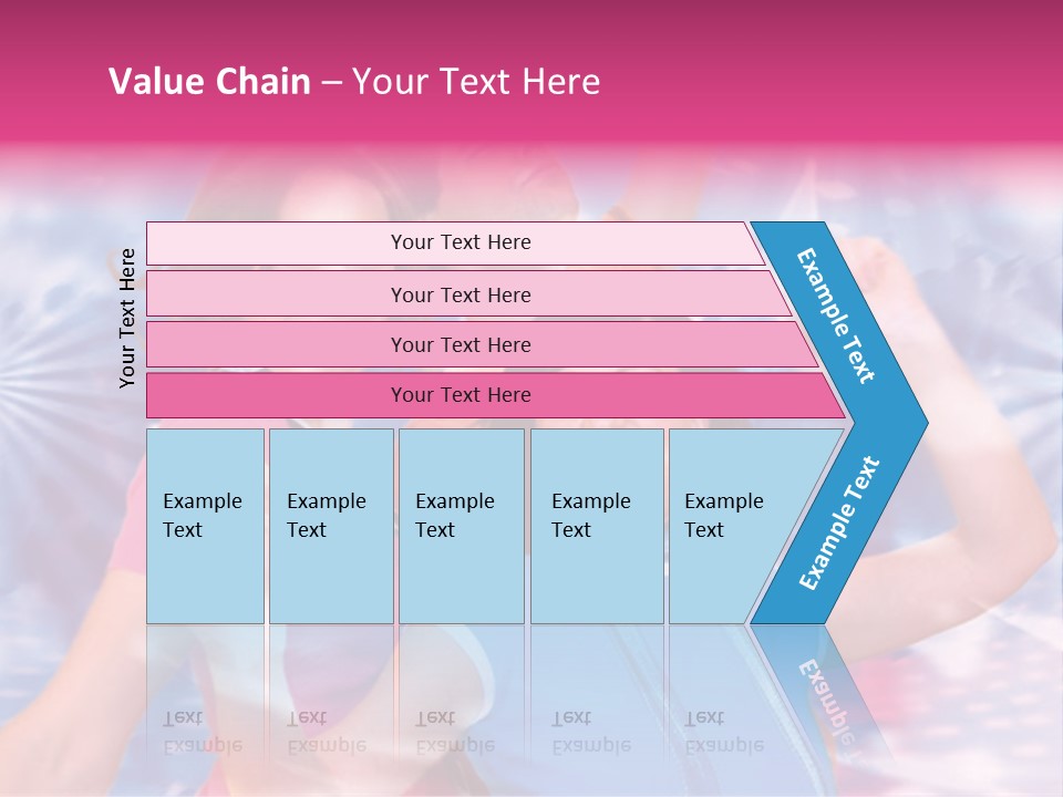 Three Friends Making Party PowerPoint Template