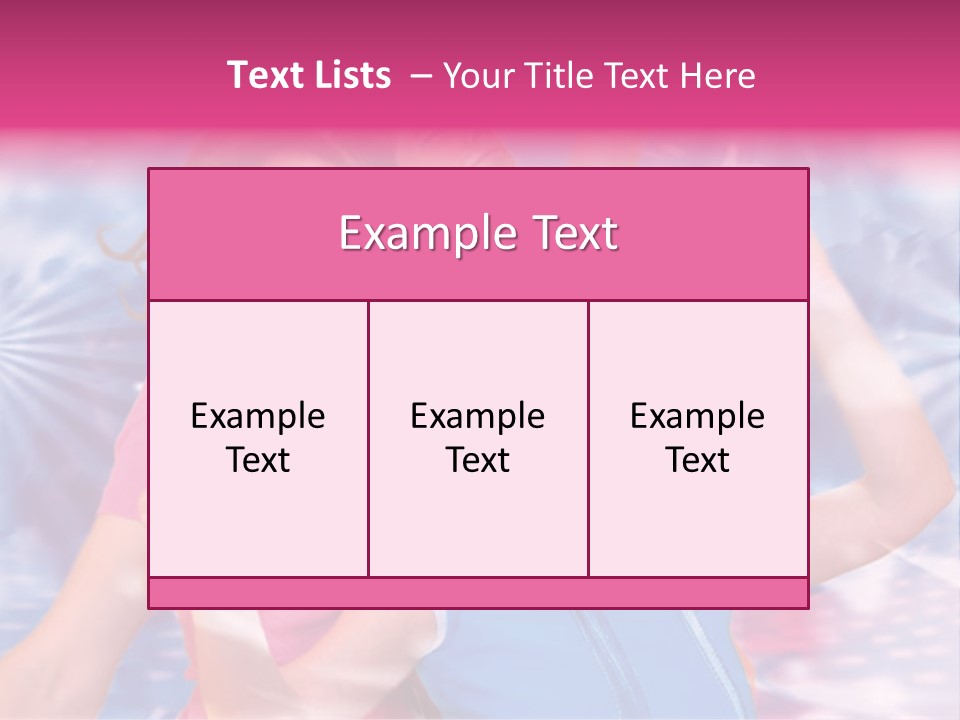 Three Friends Making Party PowerPoint Template