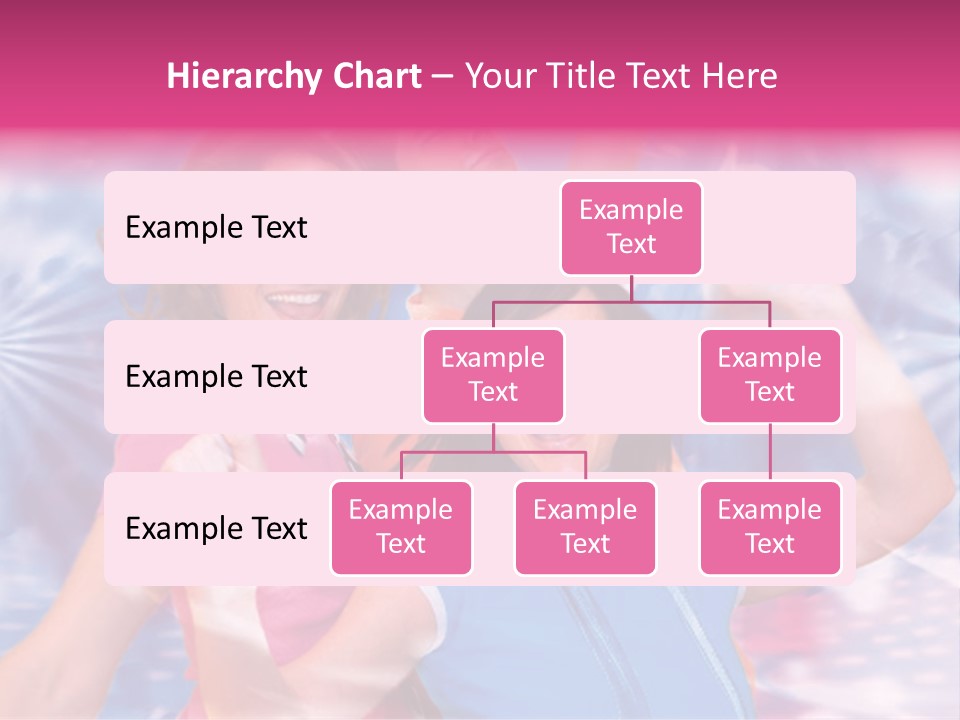Three Friends Making Party PowerPoint Template