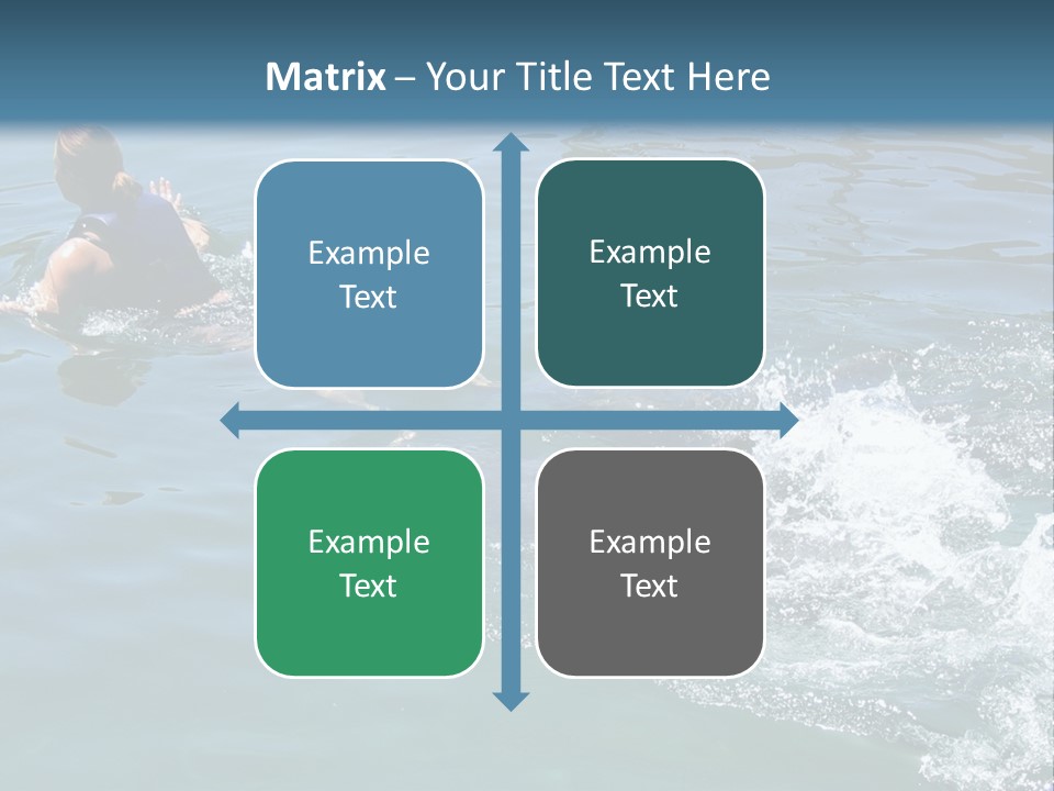 Dolphin Ride PowerPoint Template