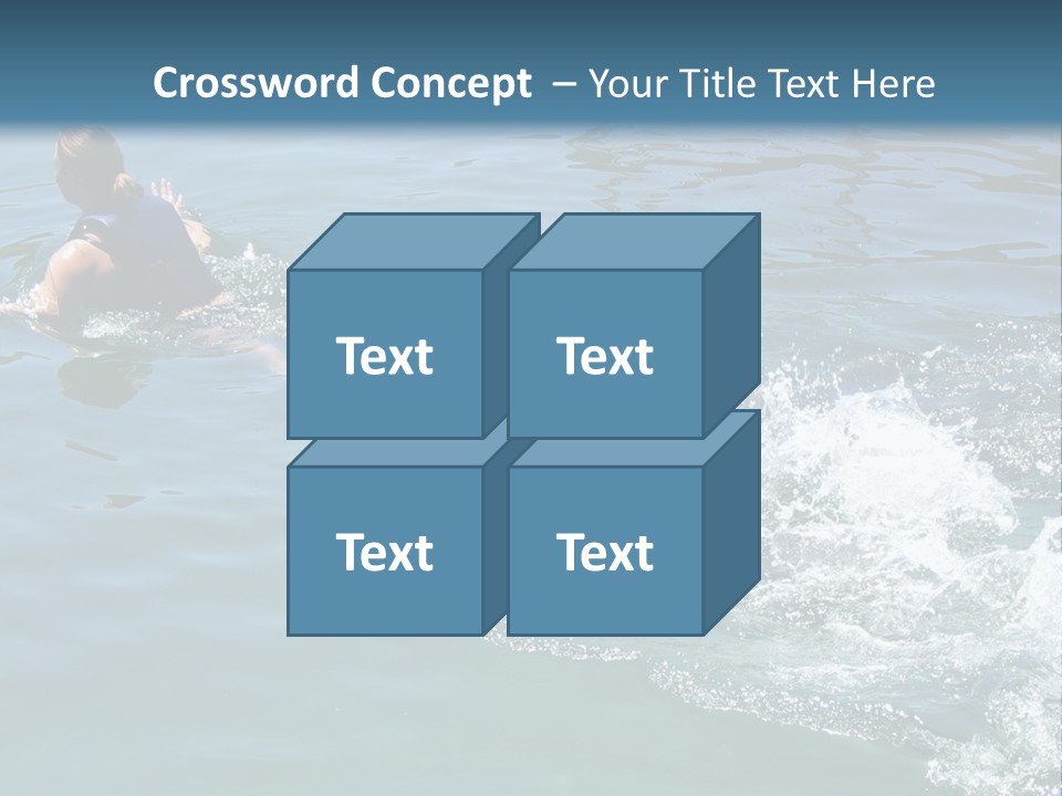 Dolphin Ride PowerPoint Template
