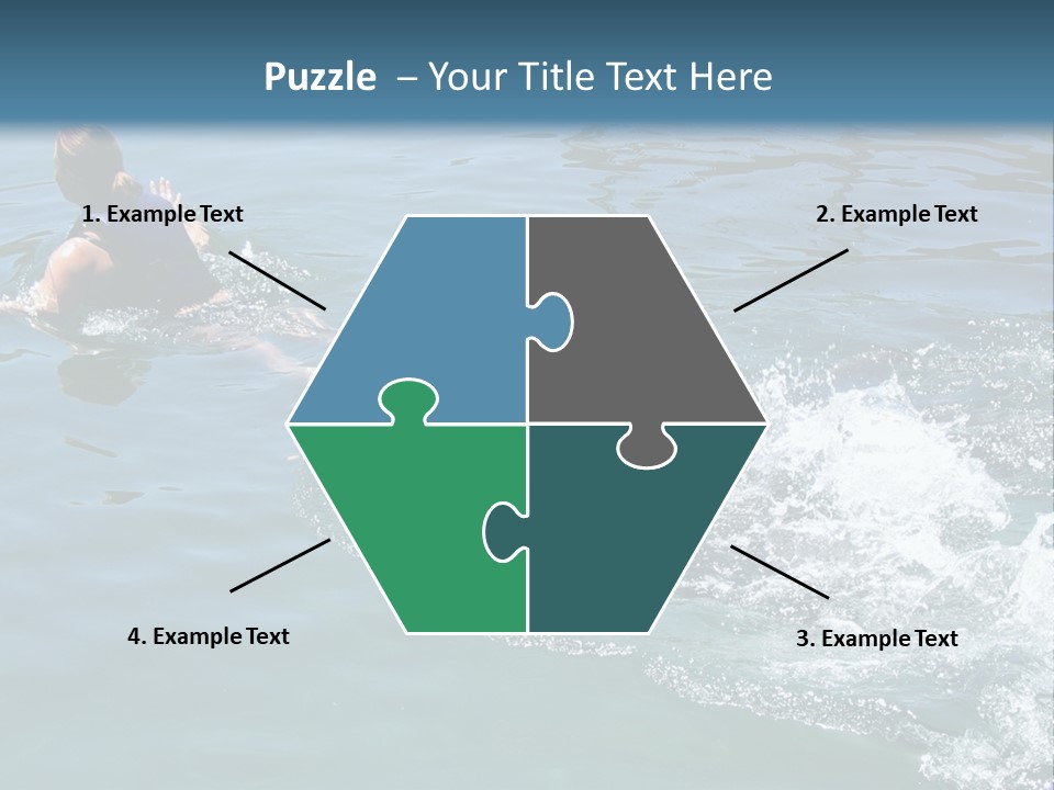 Dolphin Ride PowerPoint Template