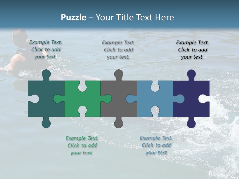 Dolphin Ride PowerPoint Template