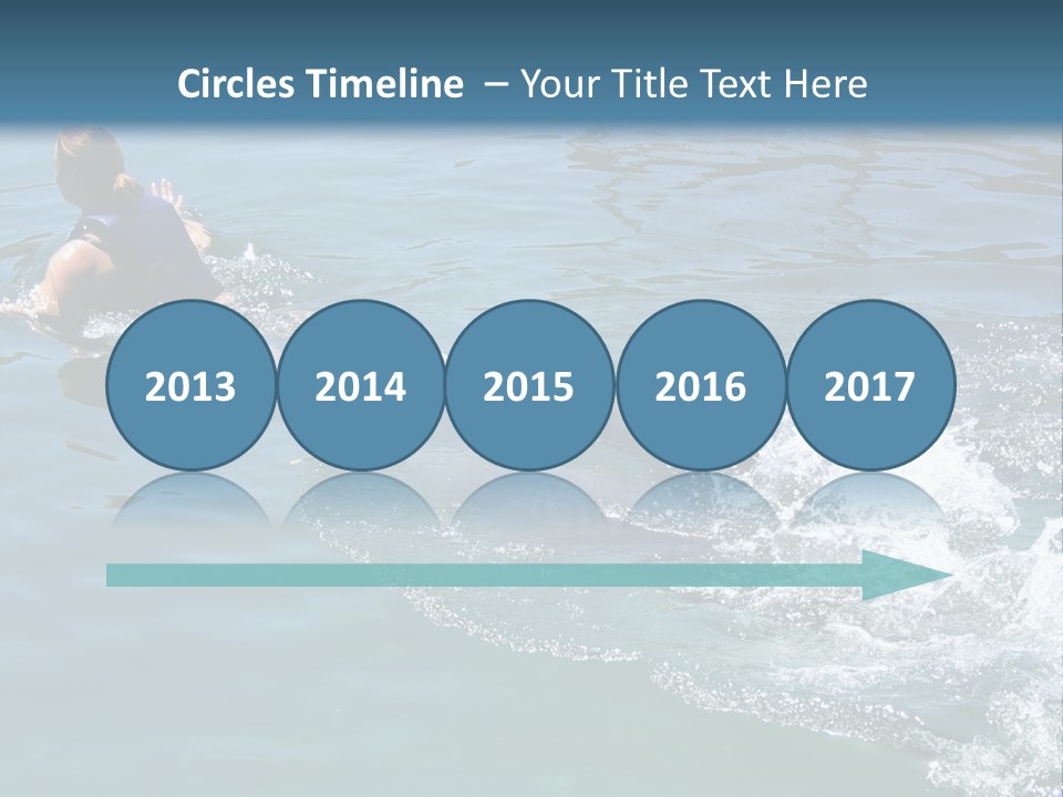 Dolphin Ride PowerPoint Template