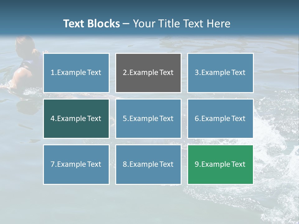 Dolphin Ride PowerPoint Template