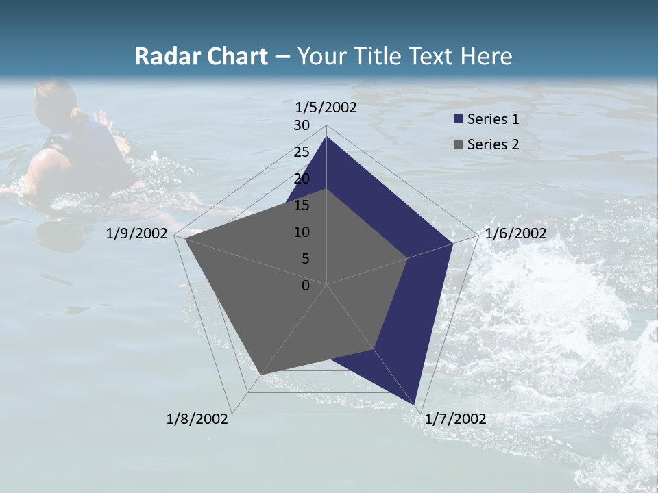 Dolphin Ride PowerPoint Template