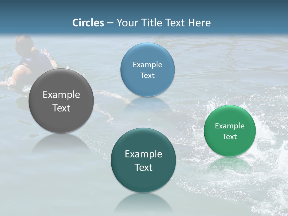 Dolphin Ride PowerPoint Template