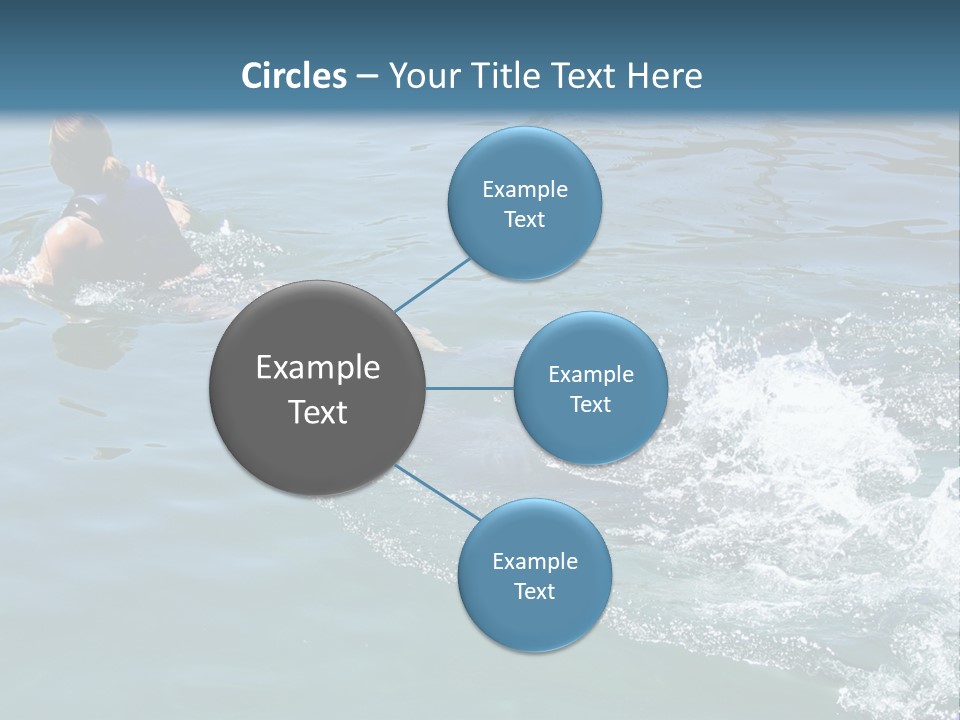 Dolphin Ride PowerPoint Template