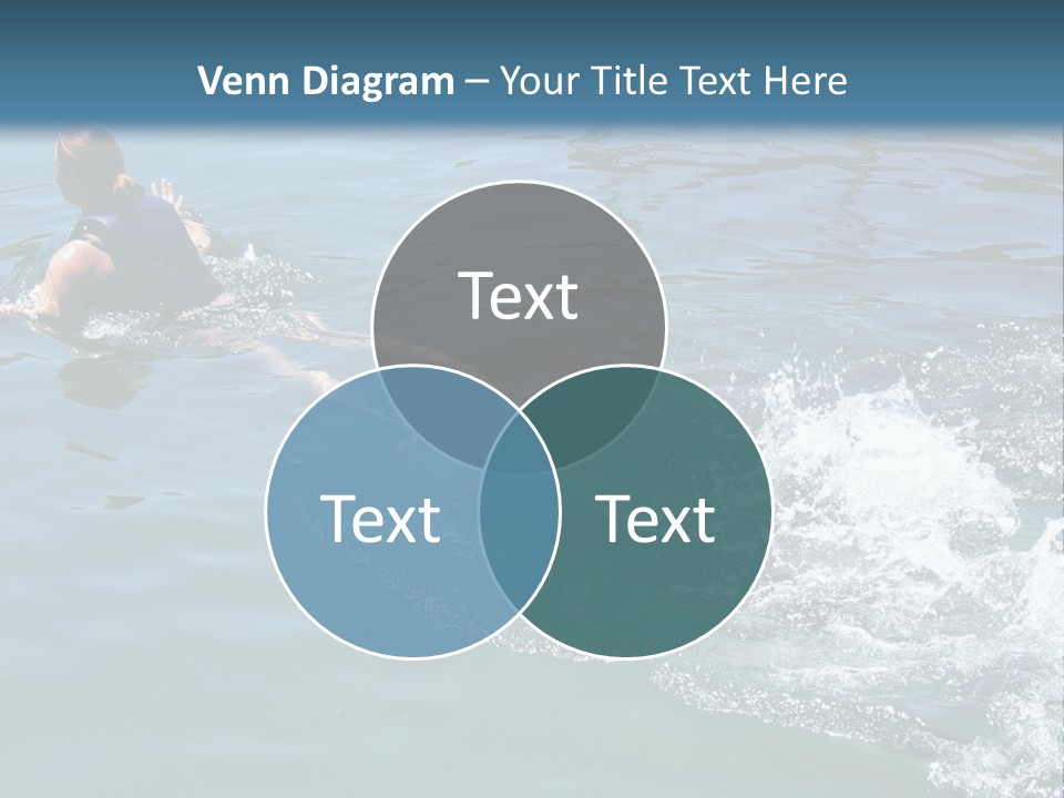 Dolphin Ride PowerPoint Template