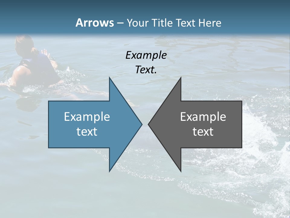 Dolphin Ride PowerPoint Template
