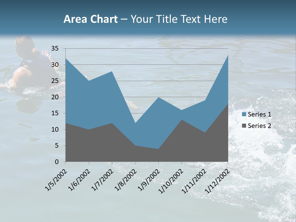 Dolphin Ride PowerPoint Template