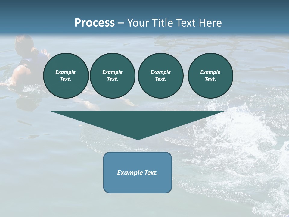 Dolphin Ride PowerPoint Template
