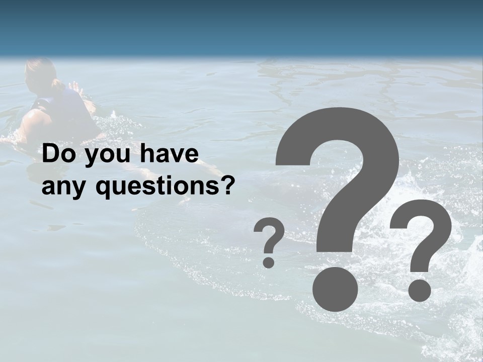 Dolphin Ride PowerPoint Template