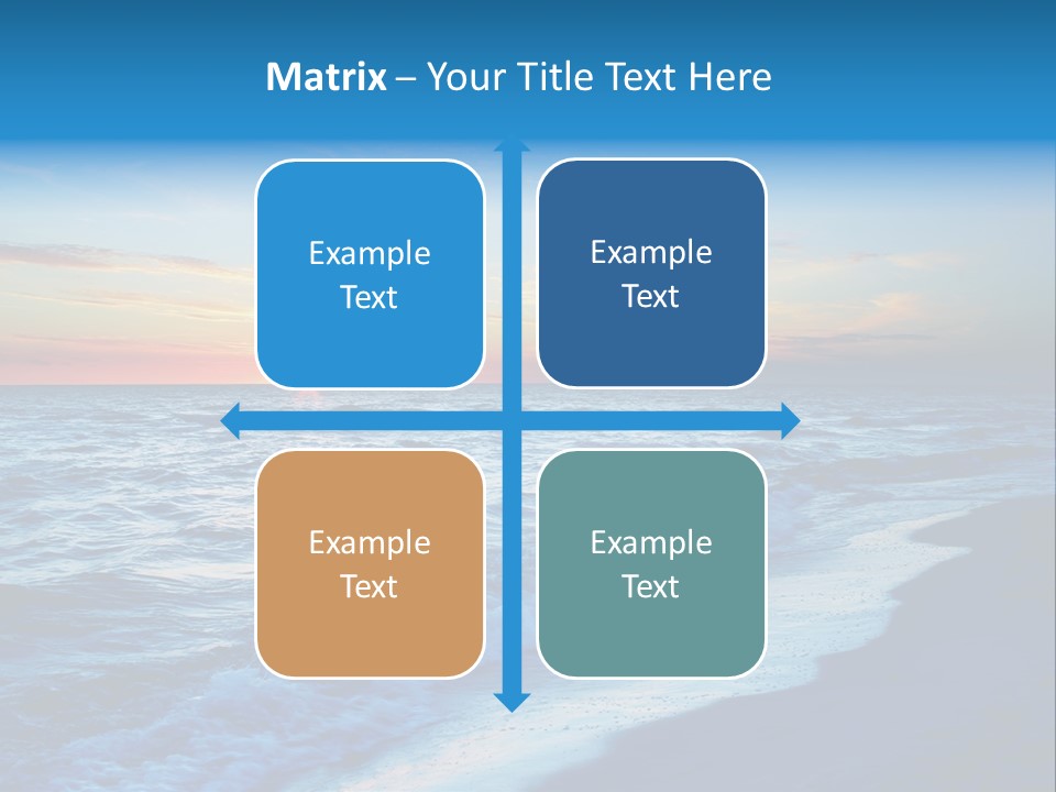 Colorful 3D Rendered Fractal Design (Abstract Background) PowerPoint Template