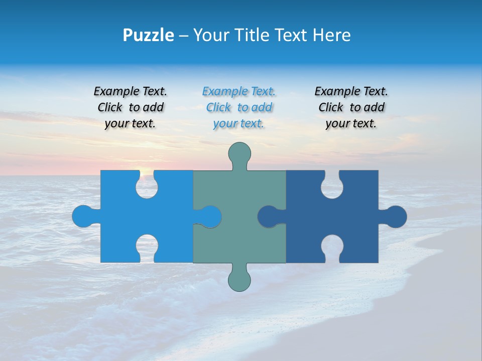 Colorful 3D Rendered Fractal Design (Abstract Background) PowerPoint Template