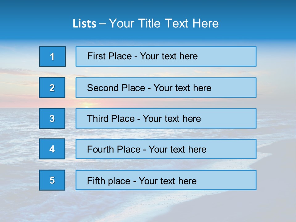 Colorful 3D Rendered Fractal Design (Abstract Background) PowerPoint Template