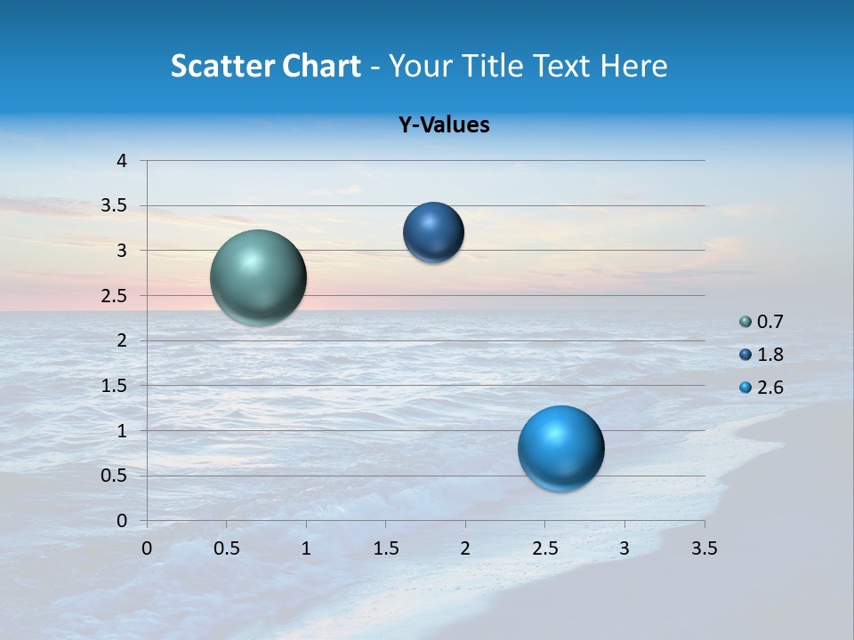 Colorful 3D Rendered Fractal Design (Abstract Background) PowerPoint Template