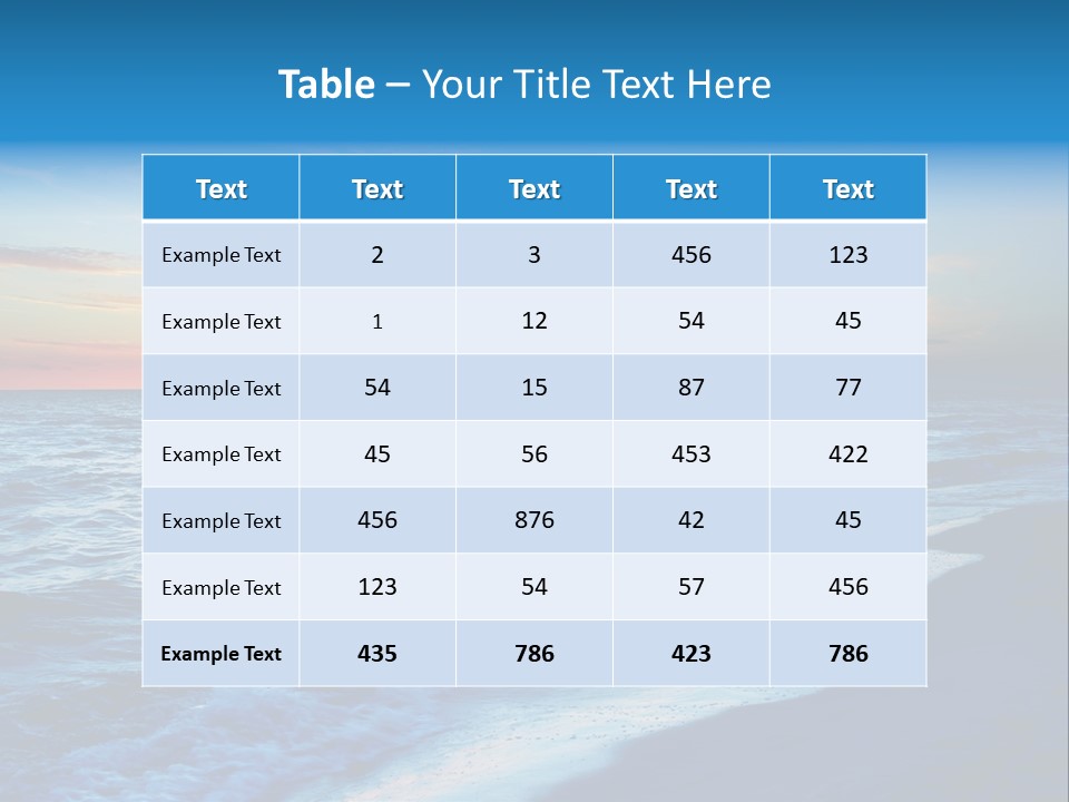 Colorful 3D Rendered Fractal Design (Abstract Background) PowerPoint Template