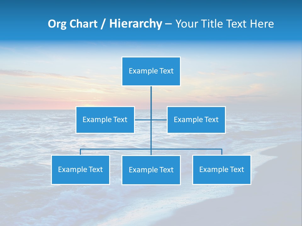 Colorful 3D Rendered Fractal Design (Abstract Background) PowerPoint Template