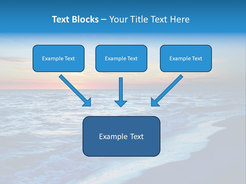 Colorful 3D Rendered Fractal Design (Abstract Background) PowerPoint Template