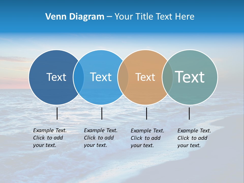 Colorful 3D Rendered Fractal Design (Abstract Background) PowerPoint Template