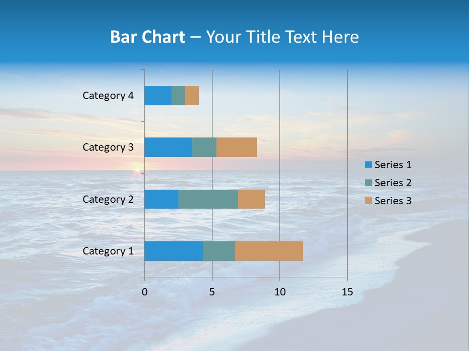 Colorful 3D Rendered Fractal Design (Abstract Background) PowerPoint Template