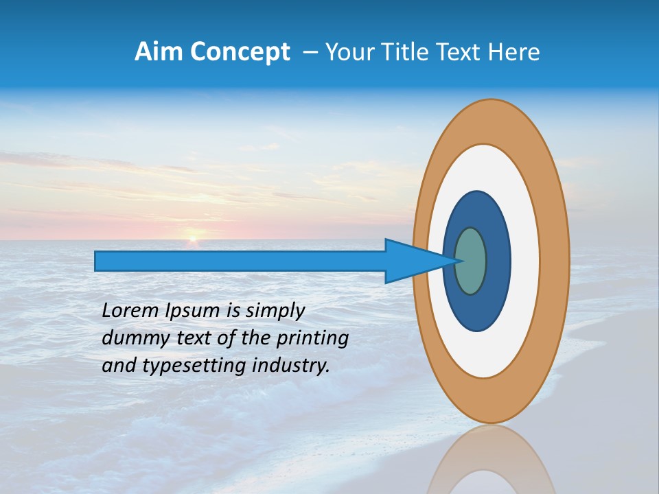 Colorful 3D Rendered Fractal Design (Abstract Background) PowerPoint Template