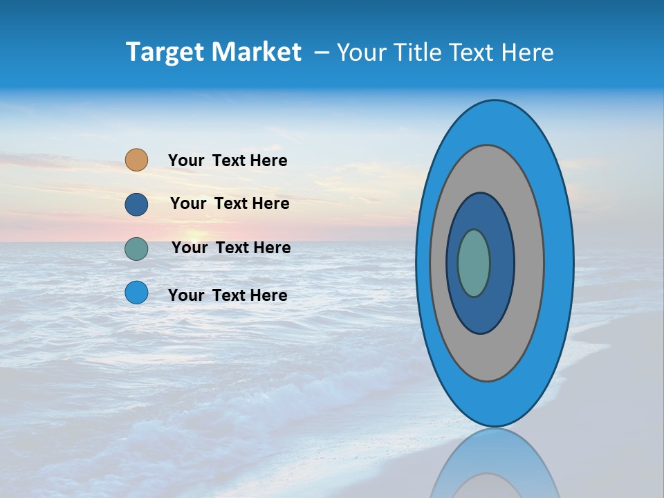 Colorful 3D Rendered Fractal Design (Abstract Background) PowerPoint Template