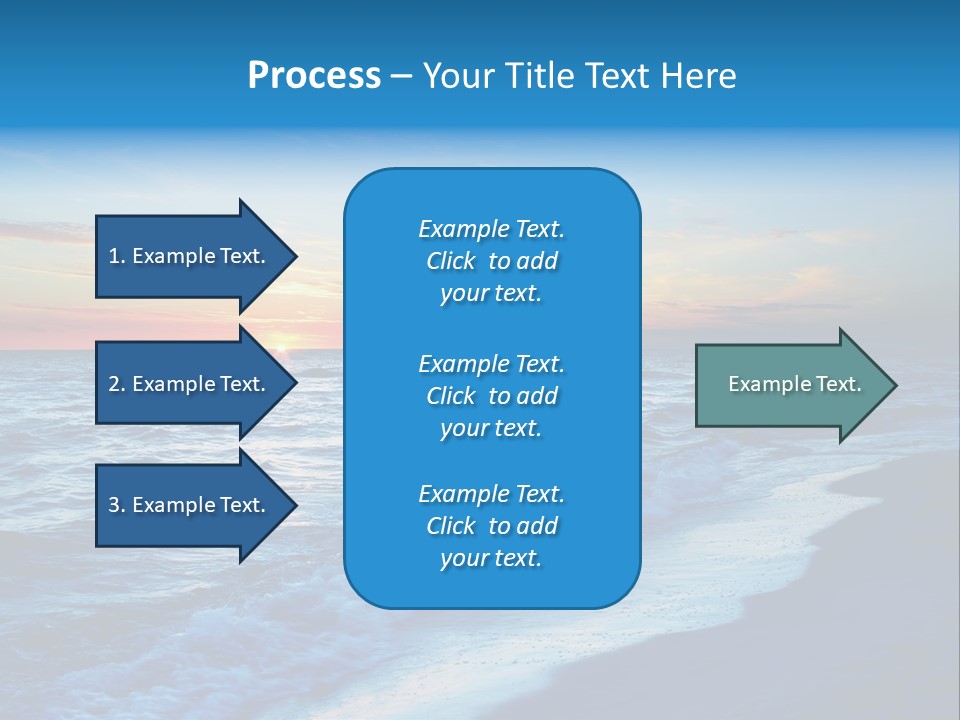 Colorful 3D Rendered Fractal Design (Abstract Background) PowerPoint Template