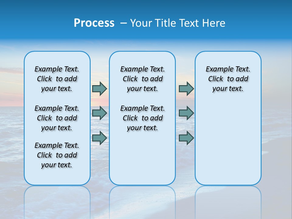 Colorful 3D Rendered Fractal Design (Abstract Background) PowerPoint Template