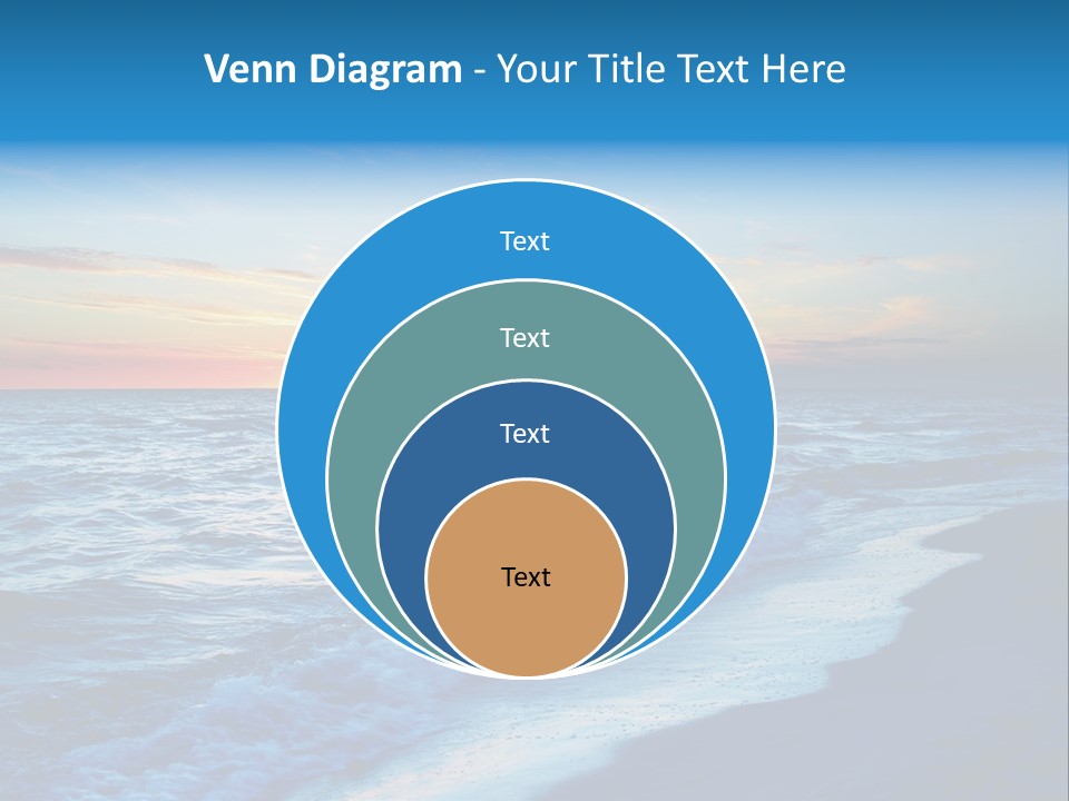 Colorful 3D Rendered Fractal Design (Abstract Background) PowerPoint Template