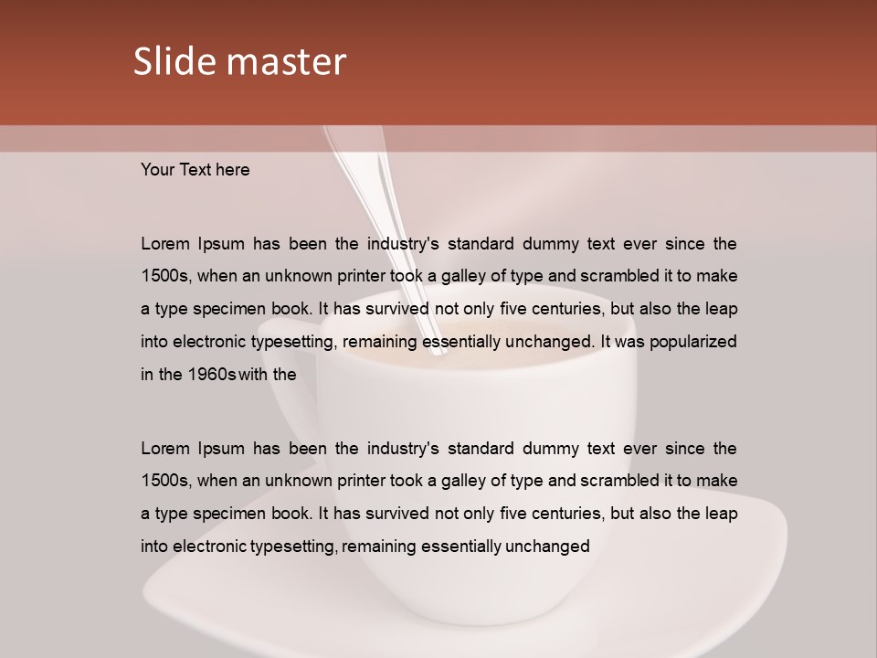 Portrait Of A Girl On A Yellow Background PowerPoint Template