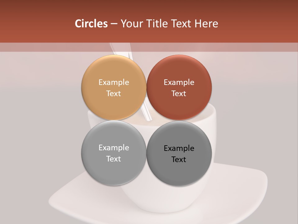 Portrait Of A Girl On A Yellow Background PowerPoint Template