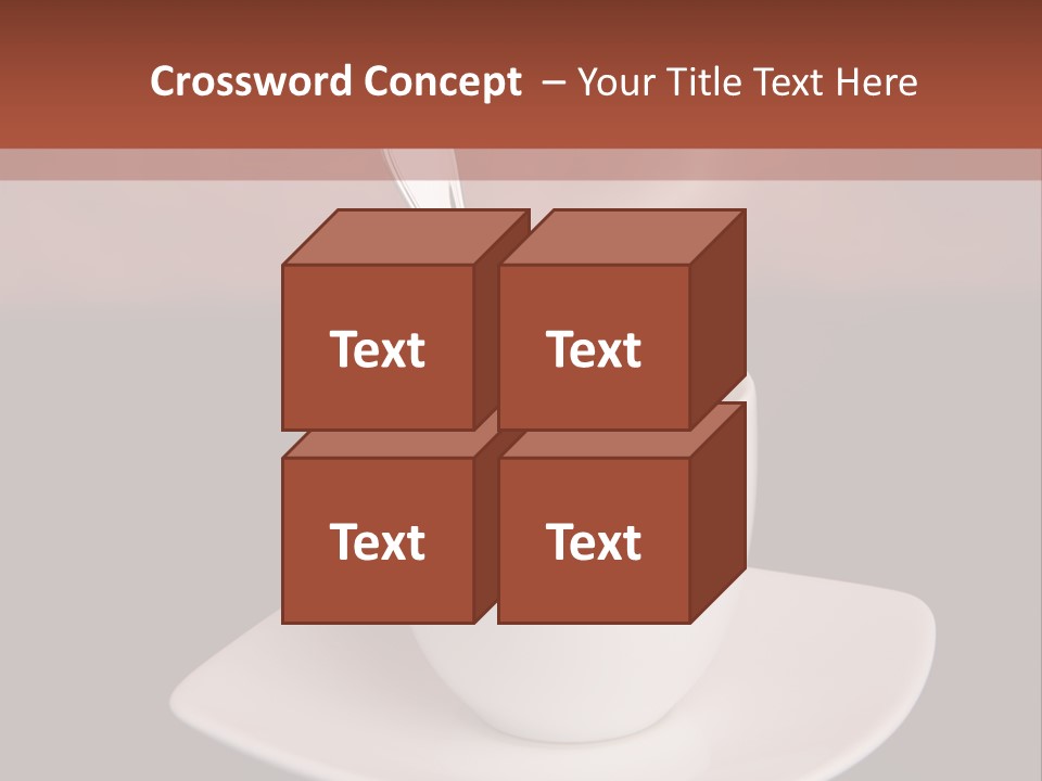 Portrait Of A Girl On A Yellow Background PowerPoint Template