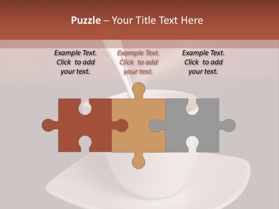 Portrait Of A Girl On A Yellow Background PowerPoint Template