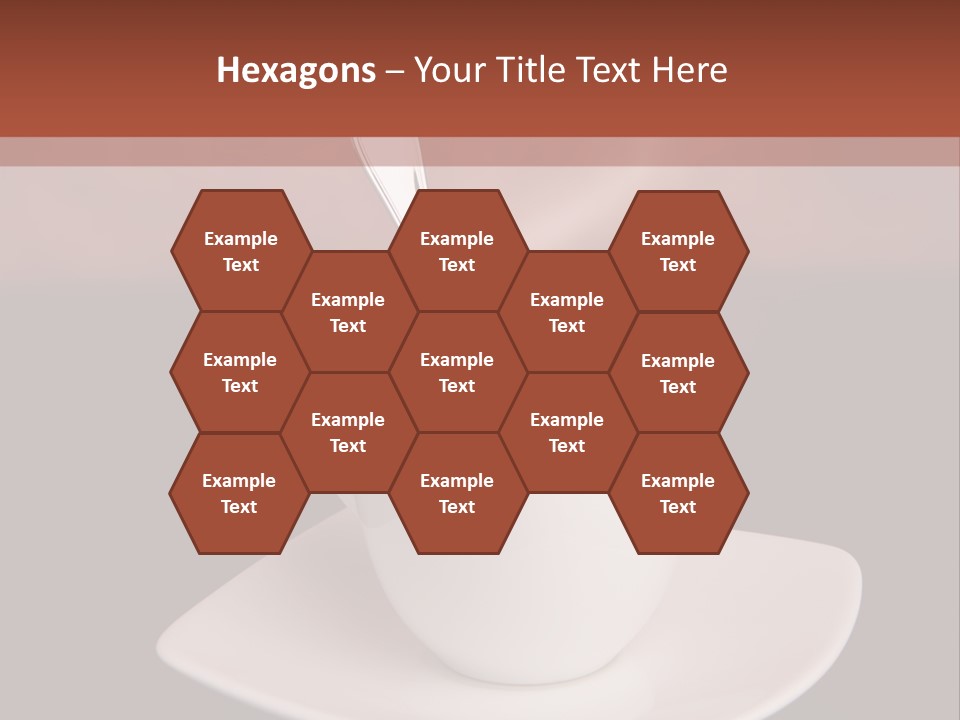 Portrait Of A Girl On A Yellow Background PowerPoint Template