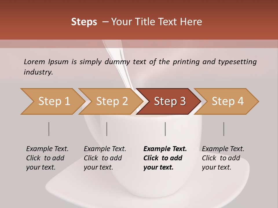 Portrait Of A Girl On A Yellow Background PowerPoint Template