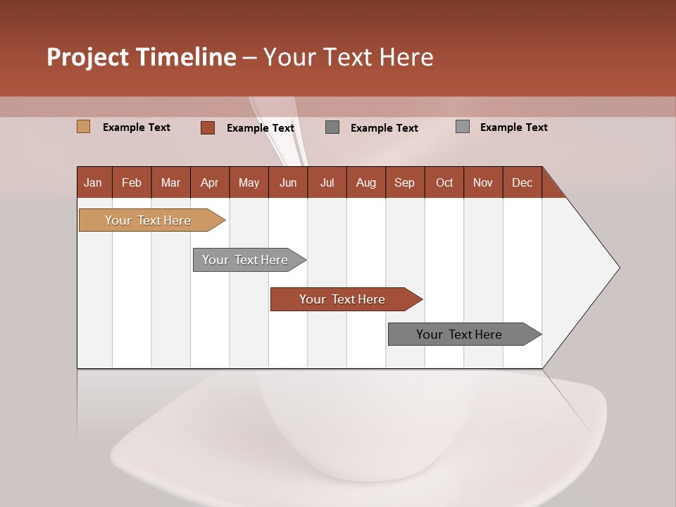 Portrait Of A Girl On A Yellow Background PowerPoint Template