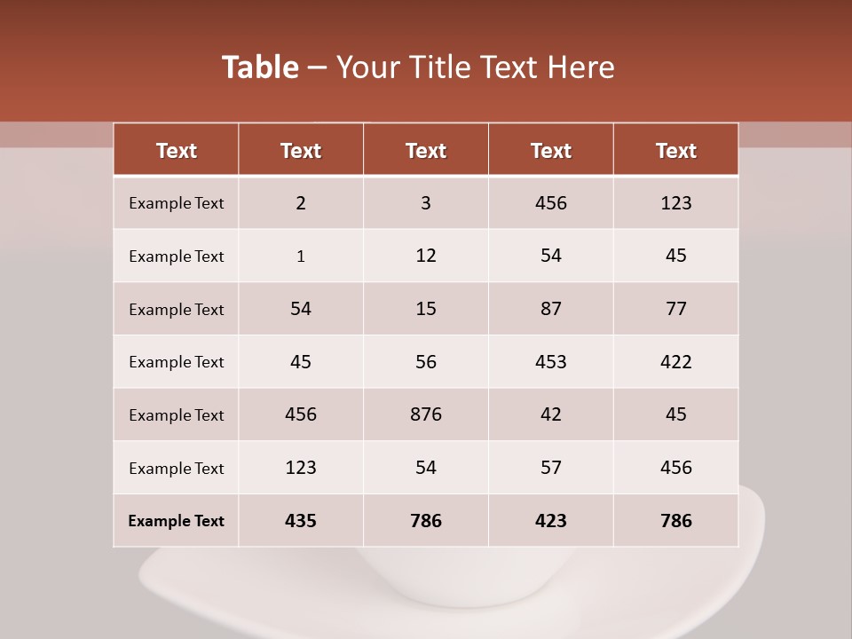 Portrait Of A Girl On A Yellow Background PowerPoint Template