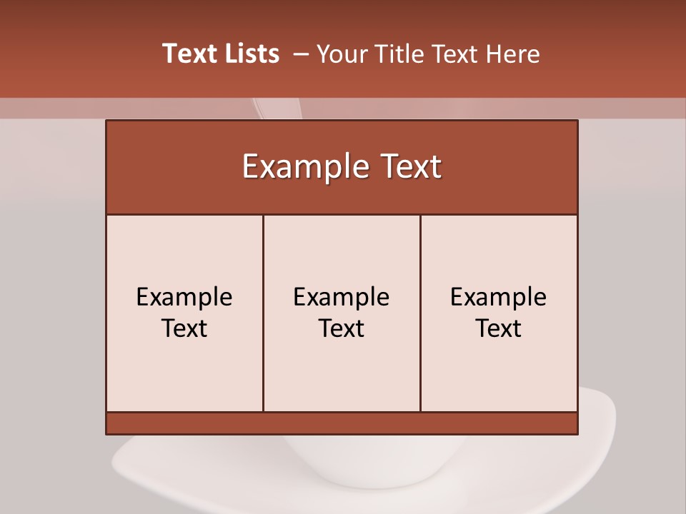 Portrait Of A Girl On A Yellow Background PowerPoint Template