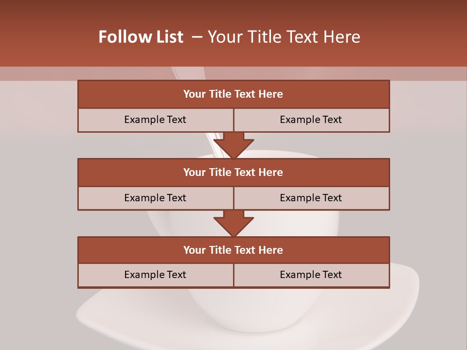 Portrait Of A Girl On A Yellow Background PowerPoint Template