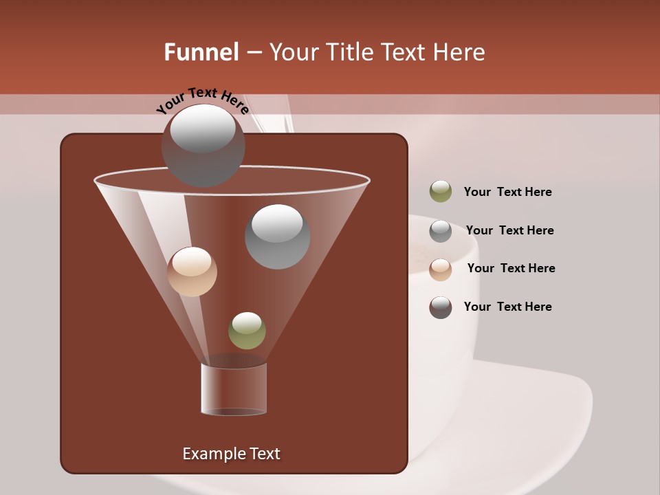 Portrait Of A Girl On A Yellow Background PowerPoint Template