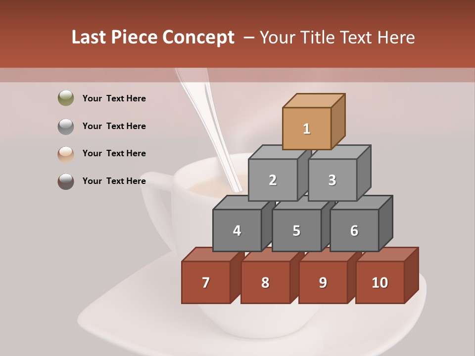 Portrait Of A Girl On A Yellow Background PowerPoint Template