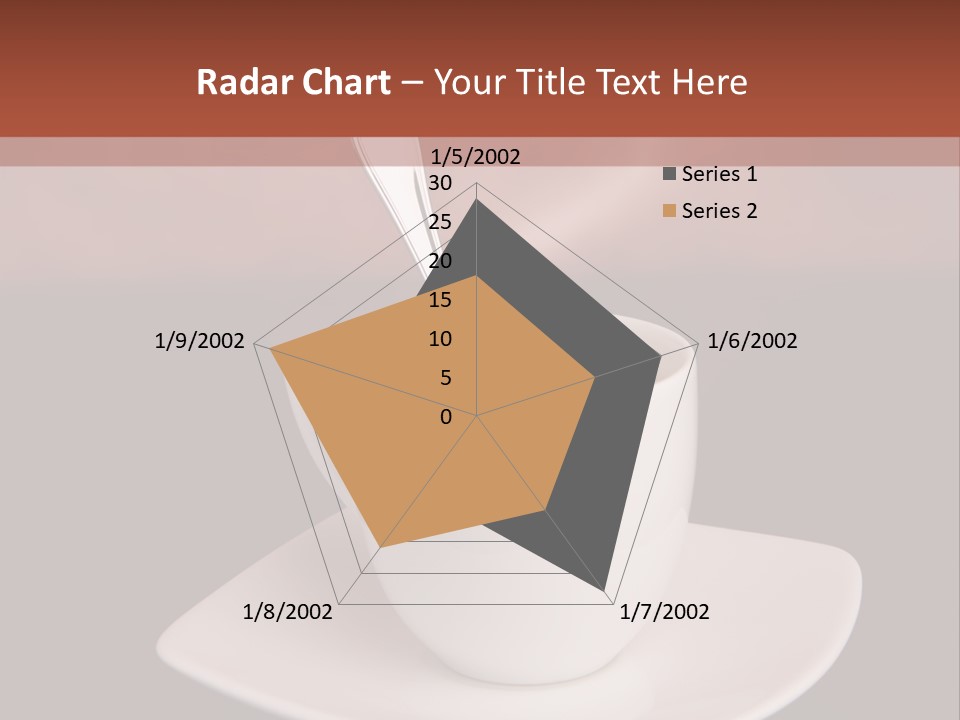 Portrait Of A Girl On A Yellow Background PowerPoint Template