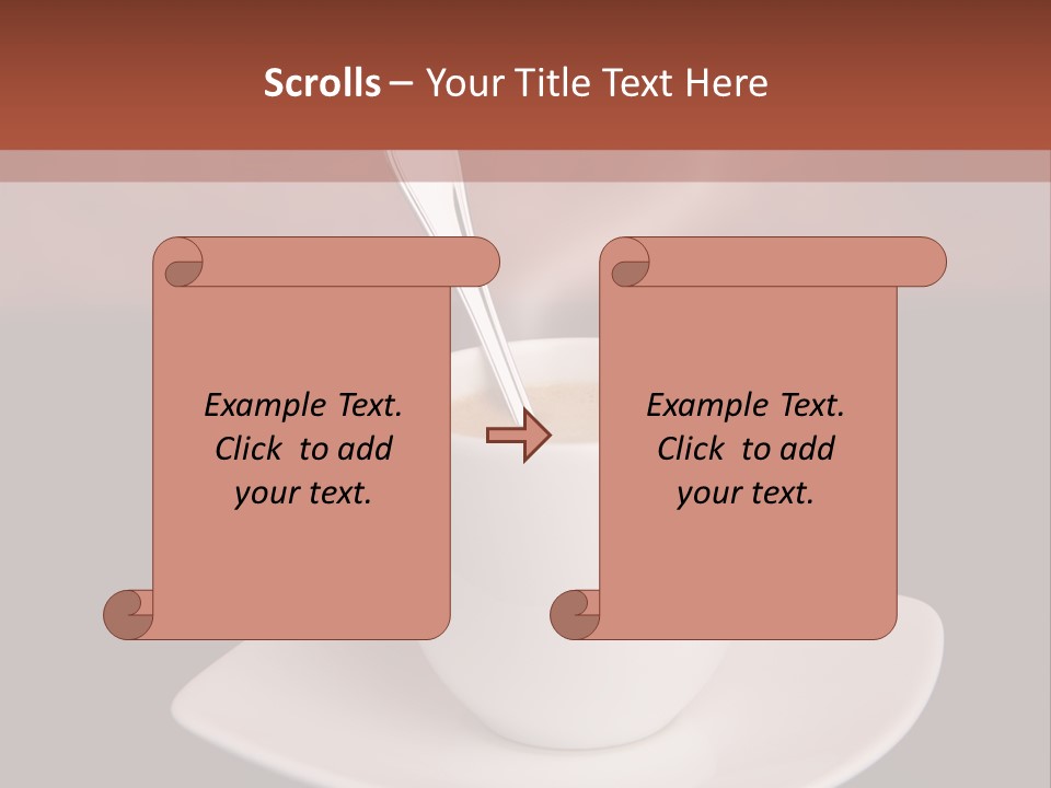 Portrait Of A Girl On A Yellow Background PowerPoint Template