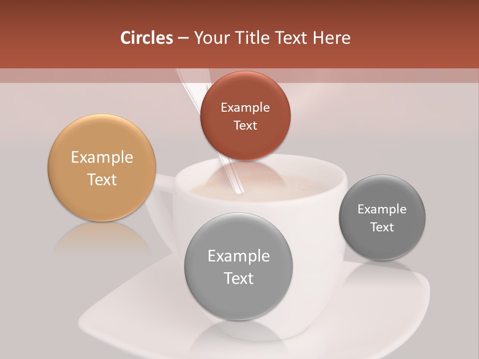 Portrait Of A Girl On A Yellow Background PowerPoint Template