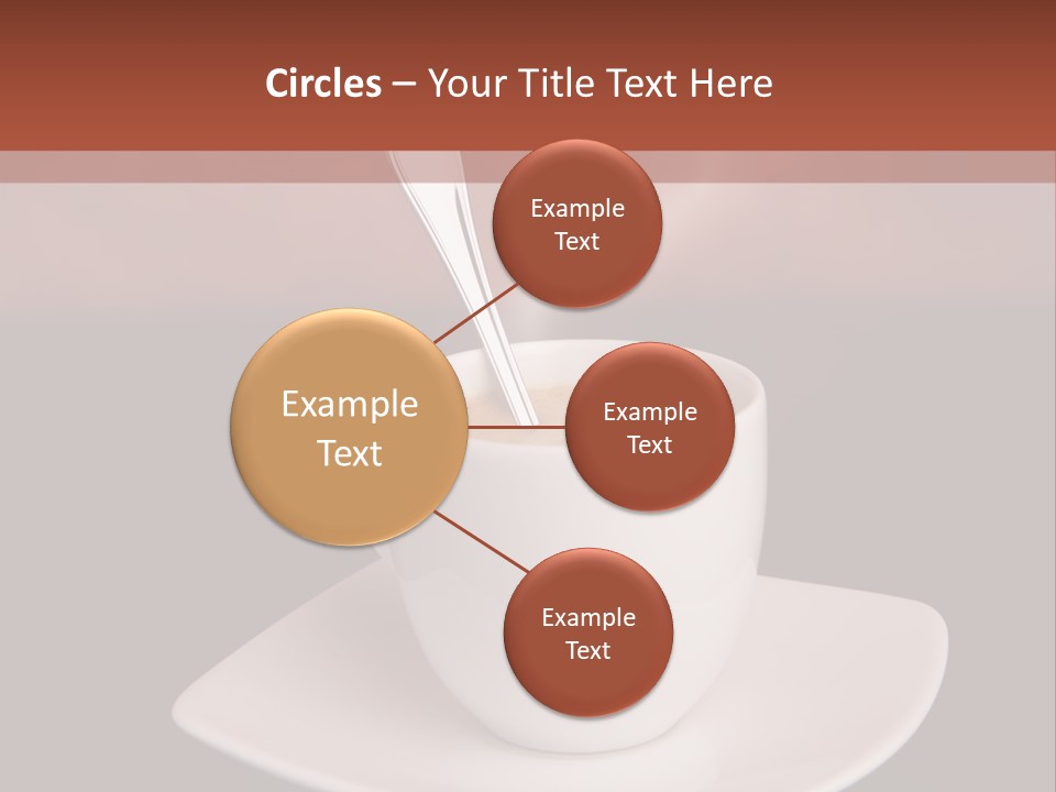 Portrait Of A Girl On A Yellow Background PowerPoint Template