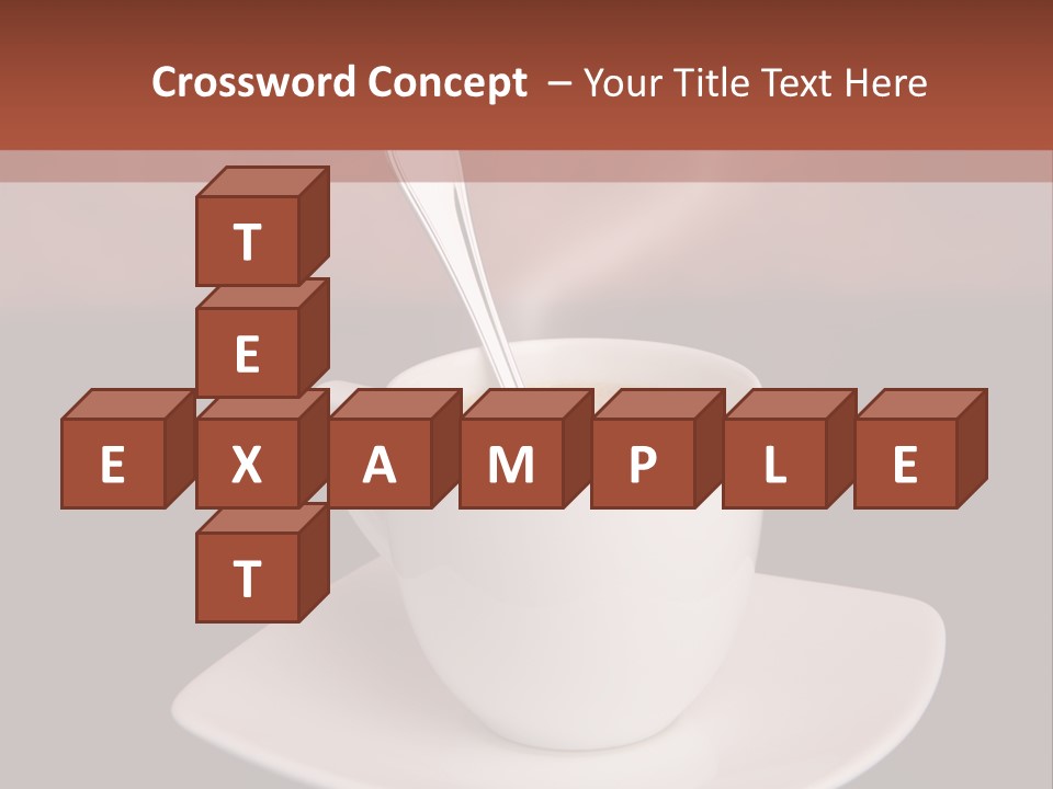 Portrait Of A Girl On A Yellow Background PowerPoint Template