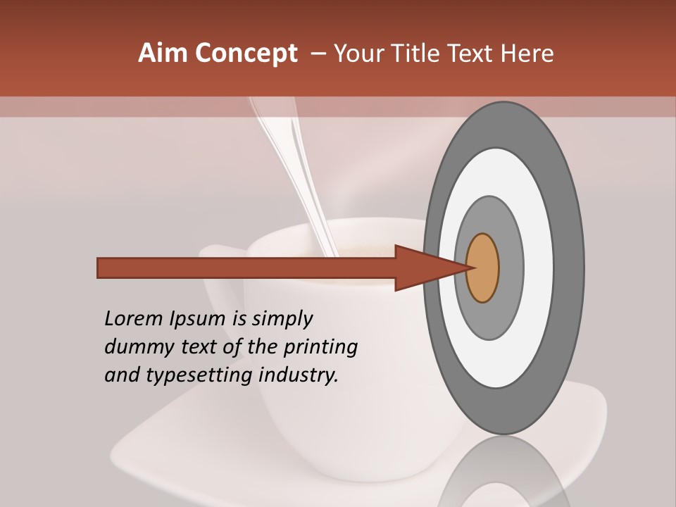 Portrait Of A Girl On A Yellow Background PowerPoint Template